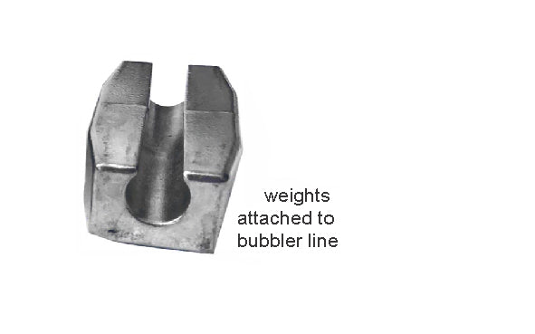 Dockbubblers (R) Patented Weights